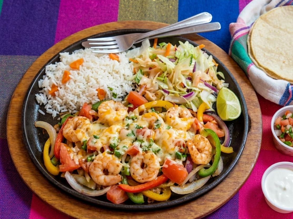 Fajitas de Camarón