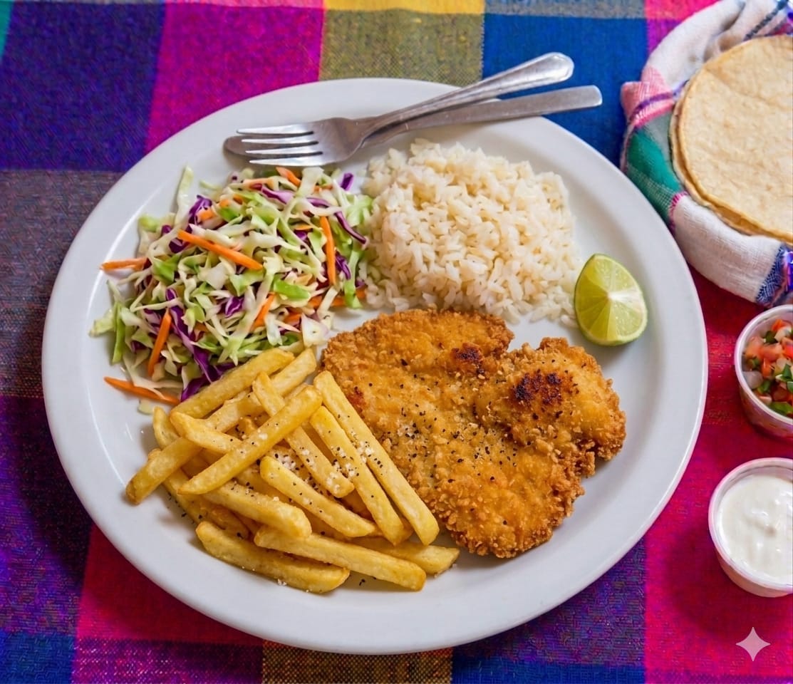 Milanesa Empanizada a la Plancha