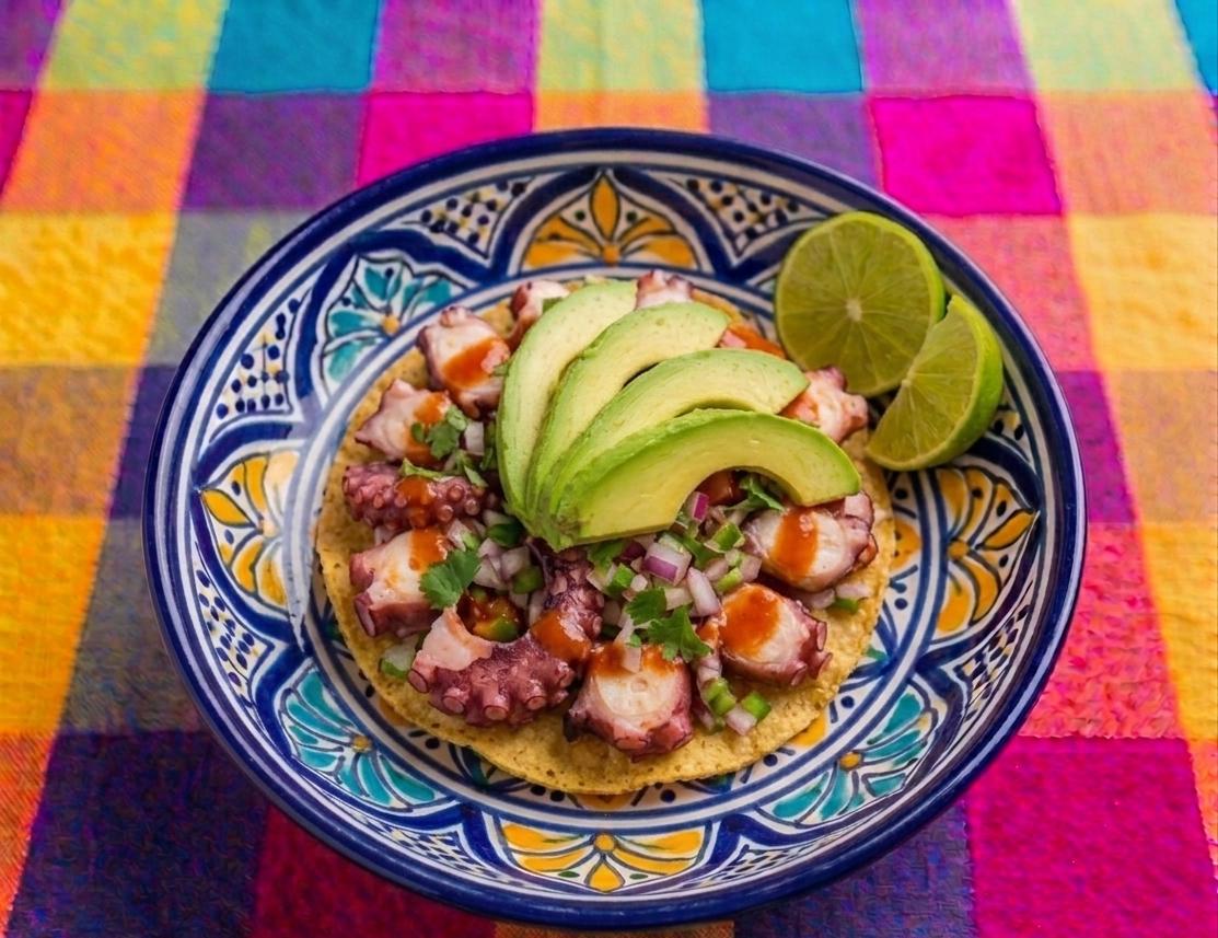 Tostada de Pulpo