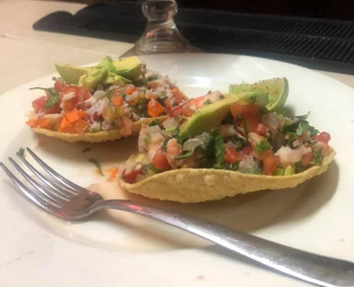 Tostadas de Ceviche